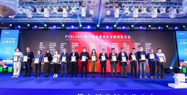 重磅！2022全球光伏100強(qiáng)品牌在上海發(fā)布（附名單）