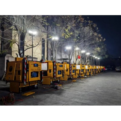 自動裝卸照明發(fā)電方艙，50KW柴油發(fā)電方艙